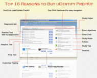 uCertify 70-447 SQL Server 2005 Design e screenshot